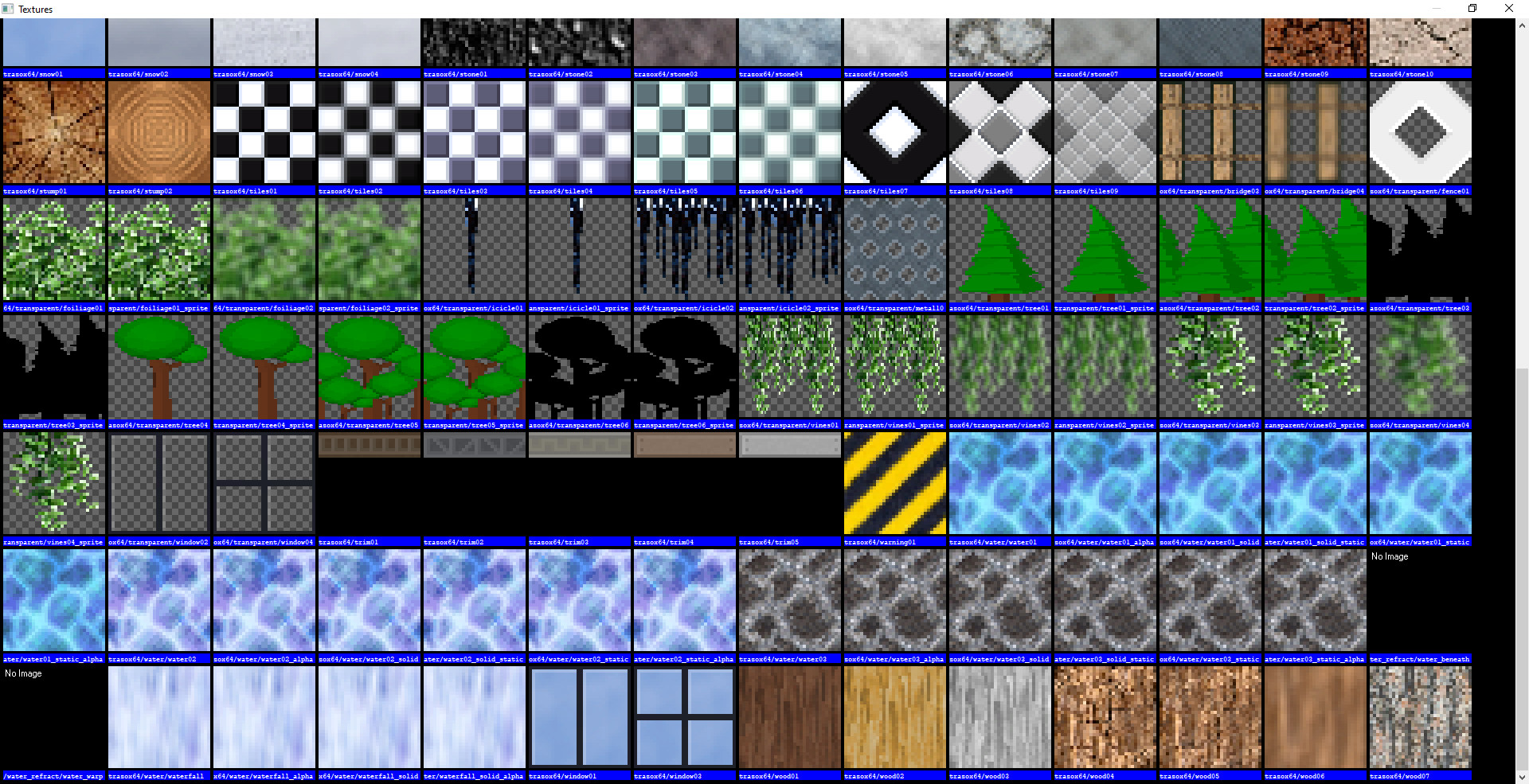 A screenshot of bhop_oldschool's textures