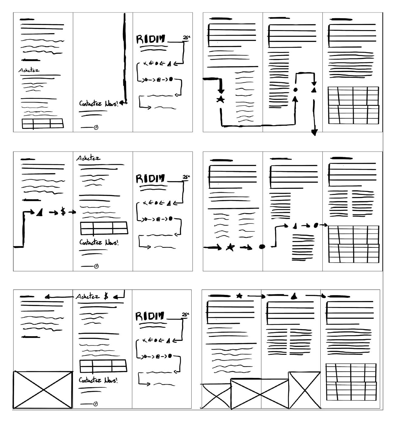 Leaflet Sketches