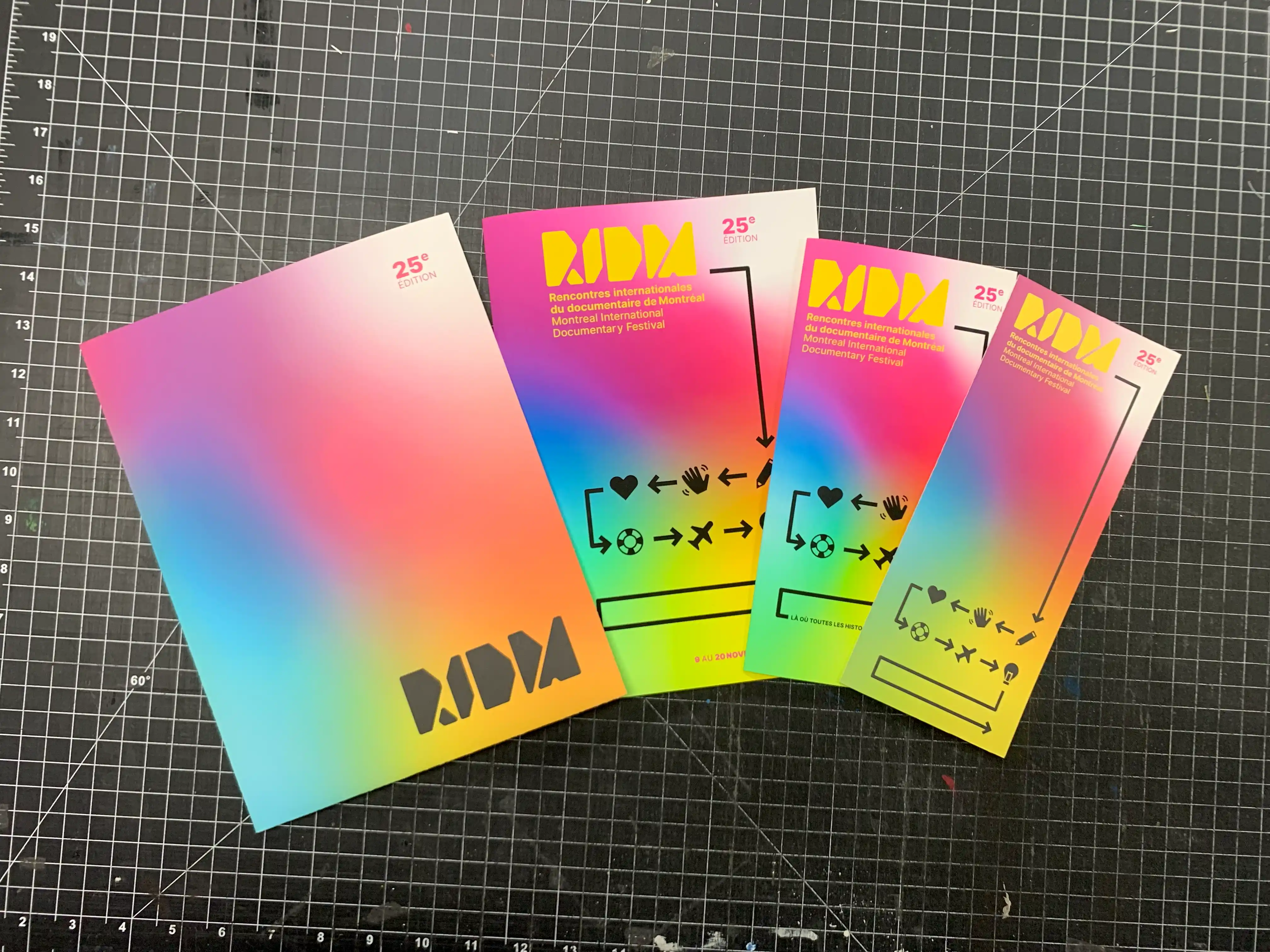 RIDM's final printed products