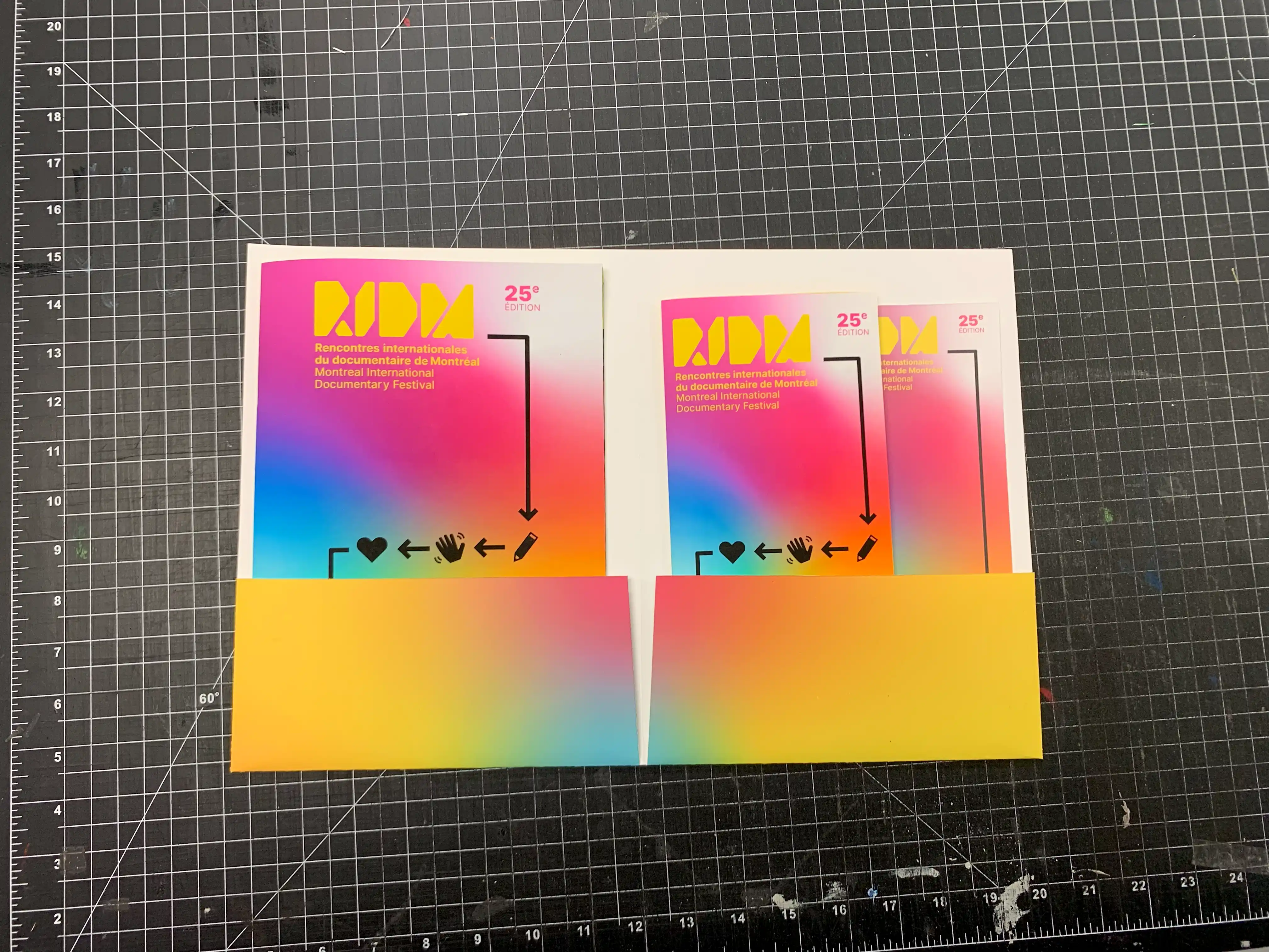 RIDM's final printed products